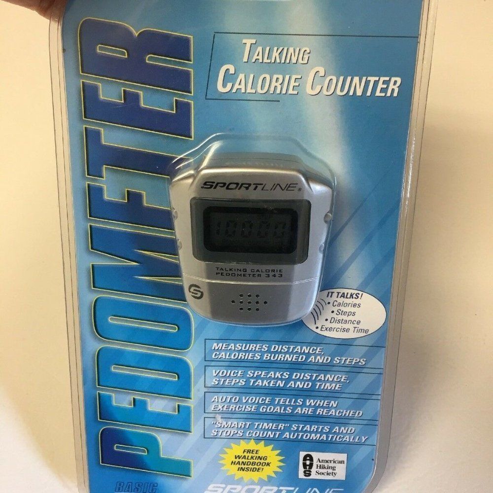 2003 Sportline Talking Calorie Counter Pedometer